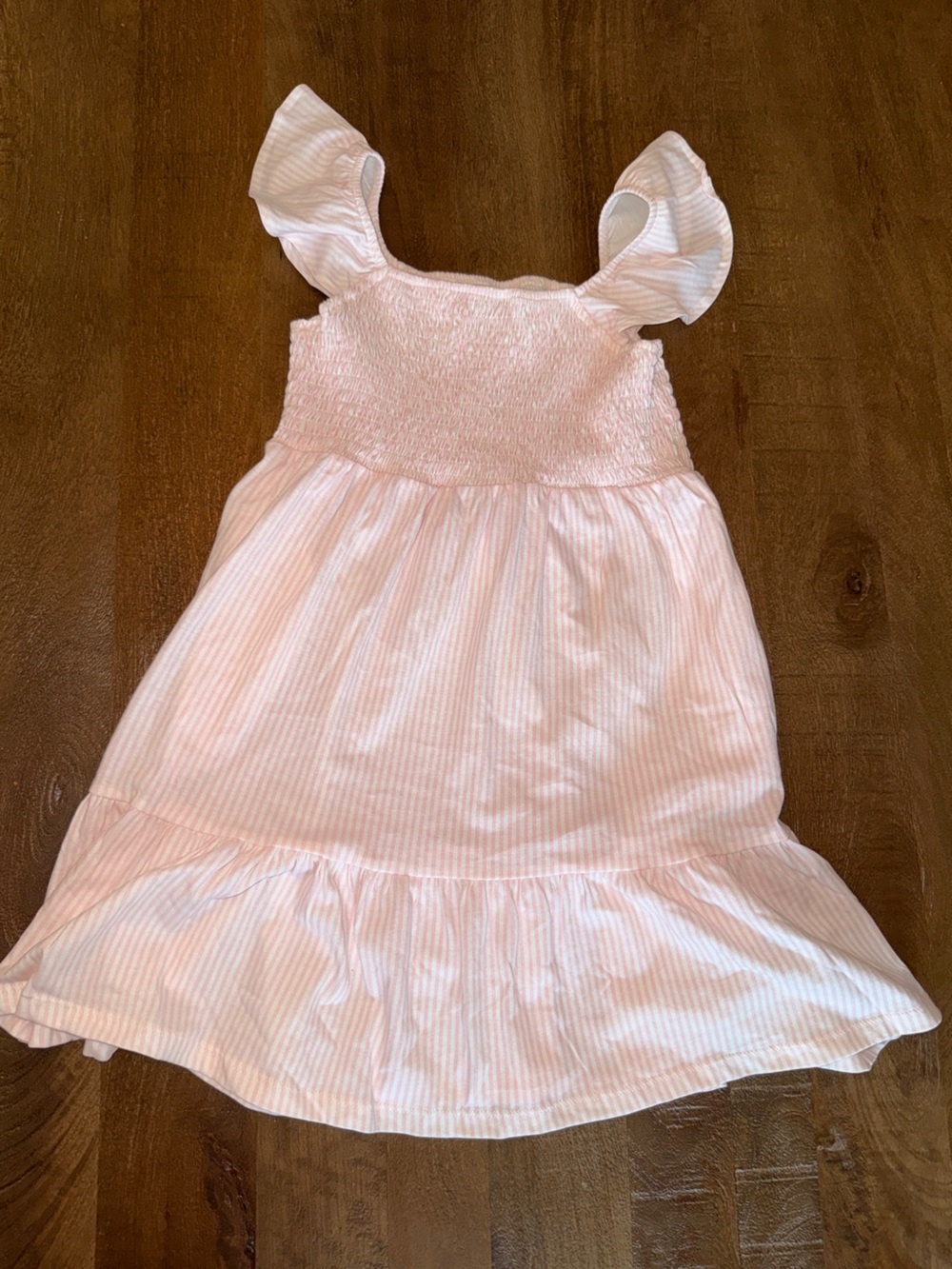 Old Navy Light Pink Smocked Top